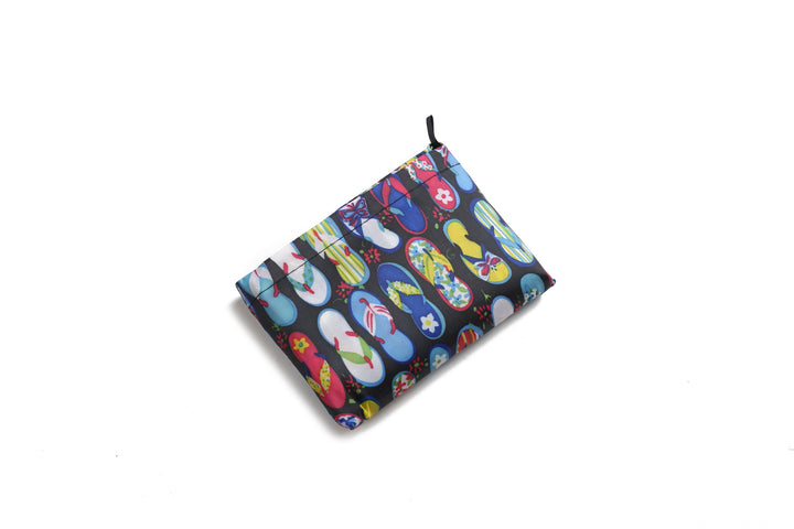 Foldable Bag Jackie Flip Flop Black