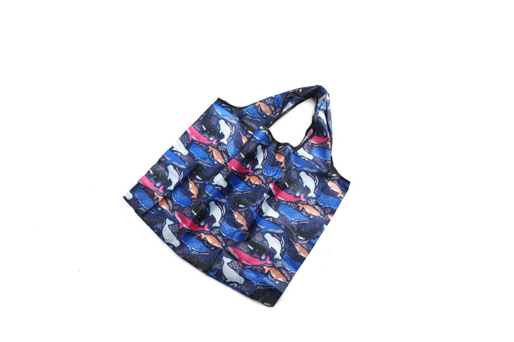 Foldable Bag Jackie Whales Black