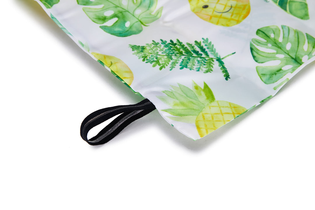 Foldable Bag Jake Monstera Pineapple White