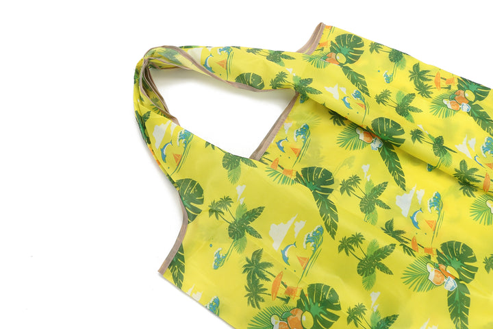 Foldable Bag Jackie Palm Tree Yellow