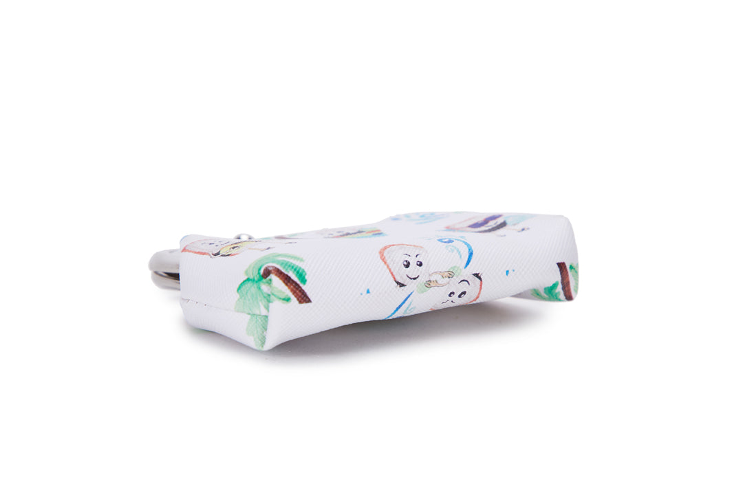 Coin Pouch Large Musubi White