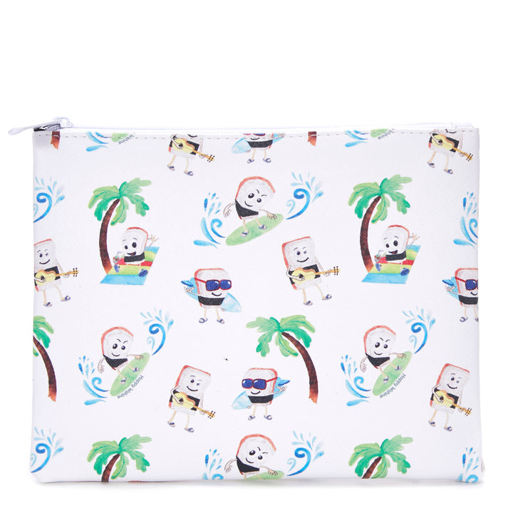 Pouch Zip Medium Musubi White