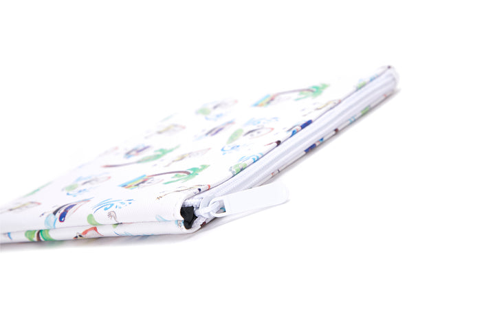 Pouch Zip Medium Musubi White