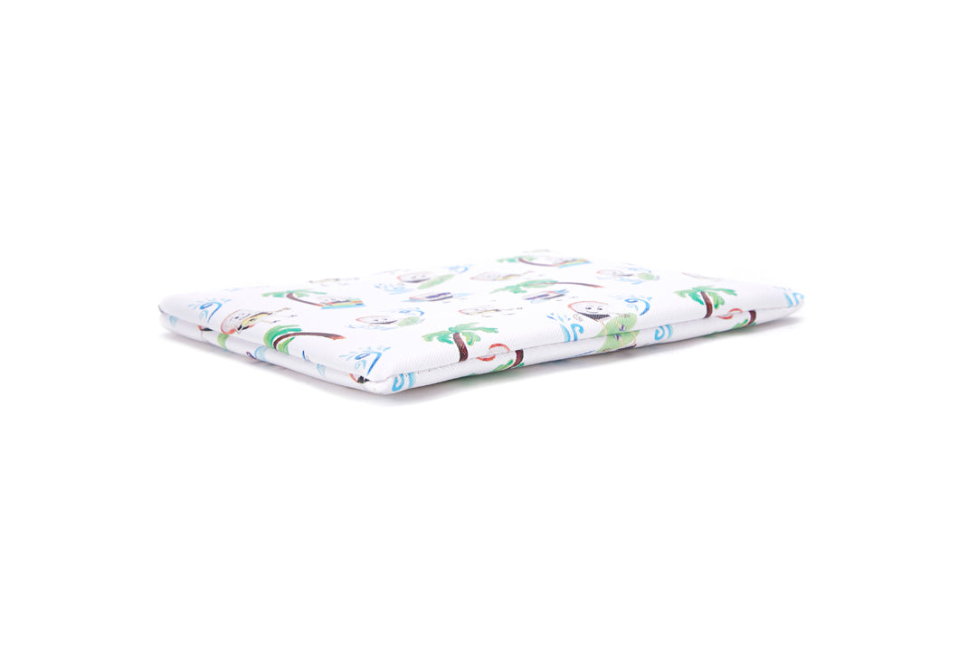 Pouch Zip Medium Musubi White