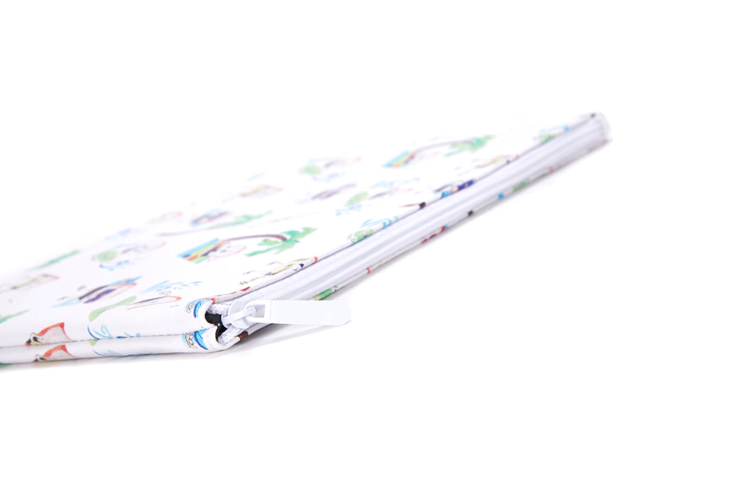 Pouch Zip Large Musubi White