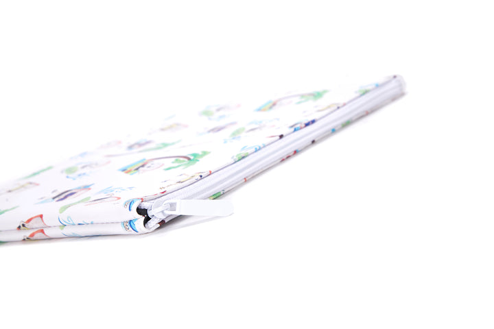 Pouch Zip Large Musubi White