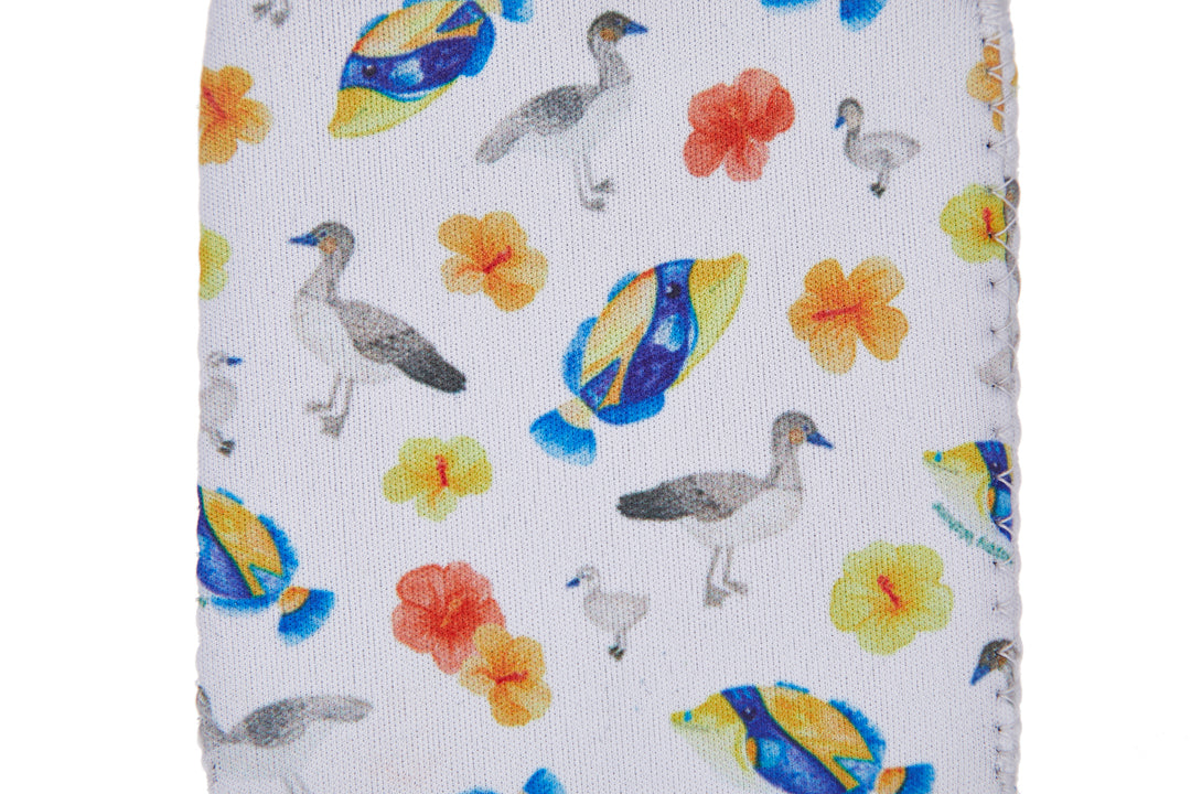 Can Coozie Hawaiʻi Trio White