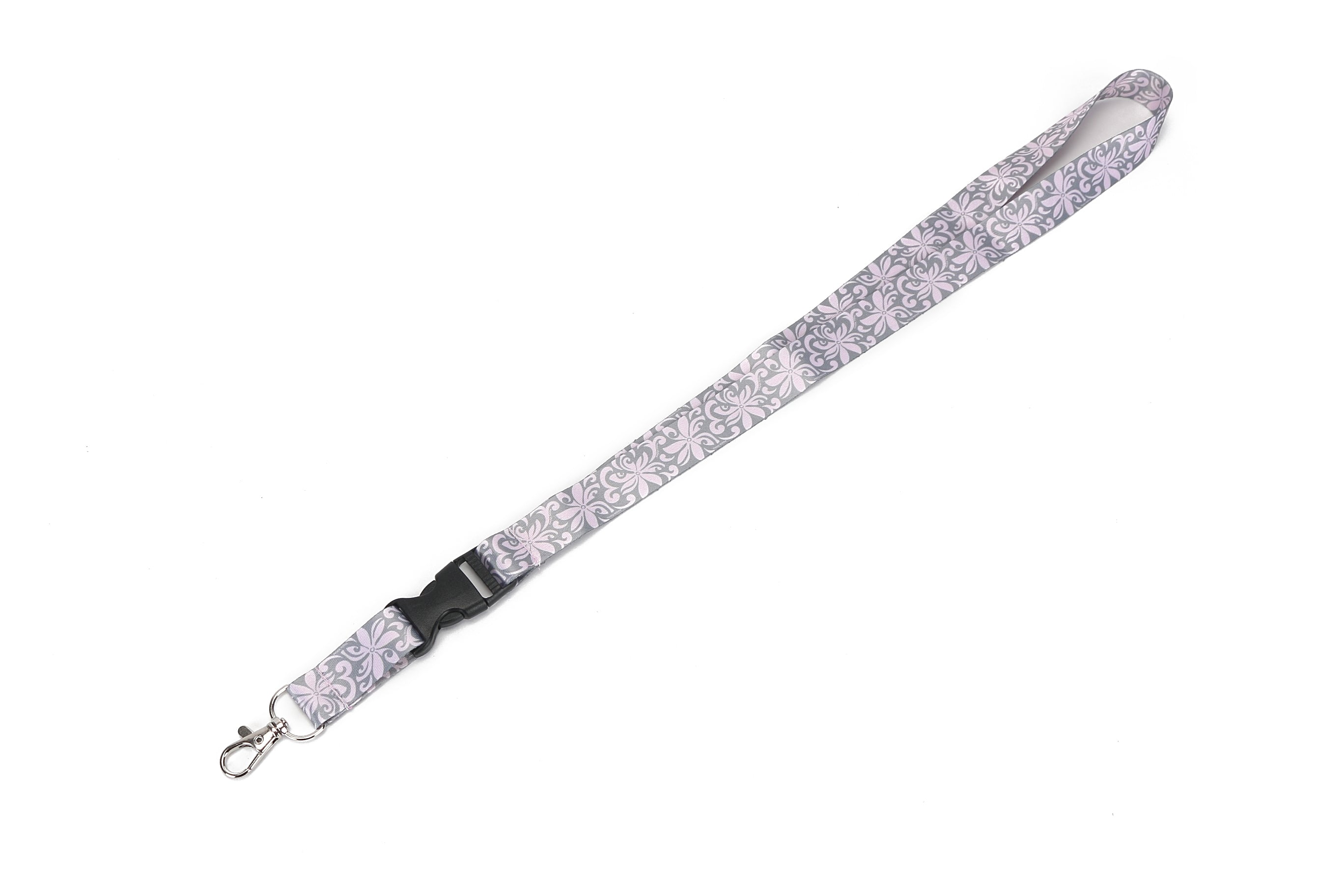 Lanyard Tapa Tiare Pink Grey