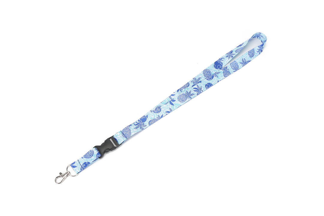 Lanyard Tapa Pineapple Blue