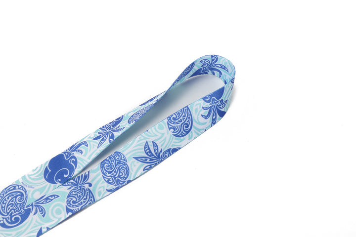 Lanyard Tapa Pineapple Blue
