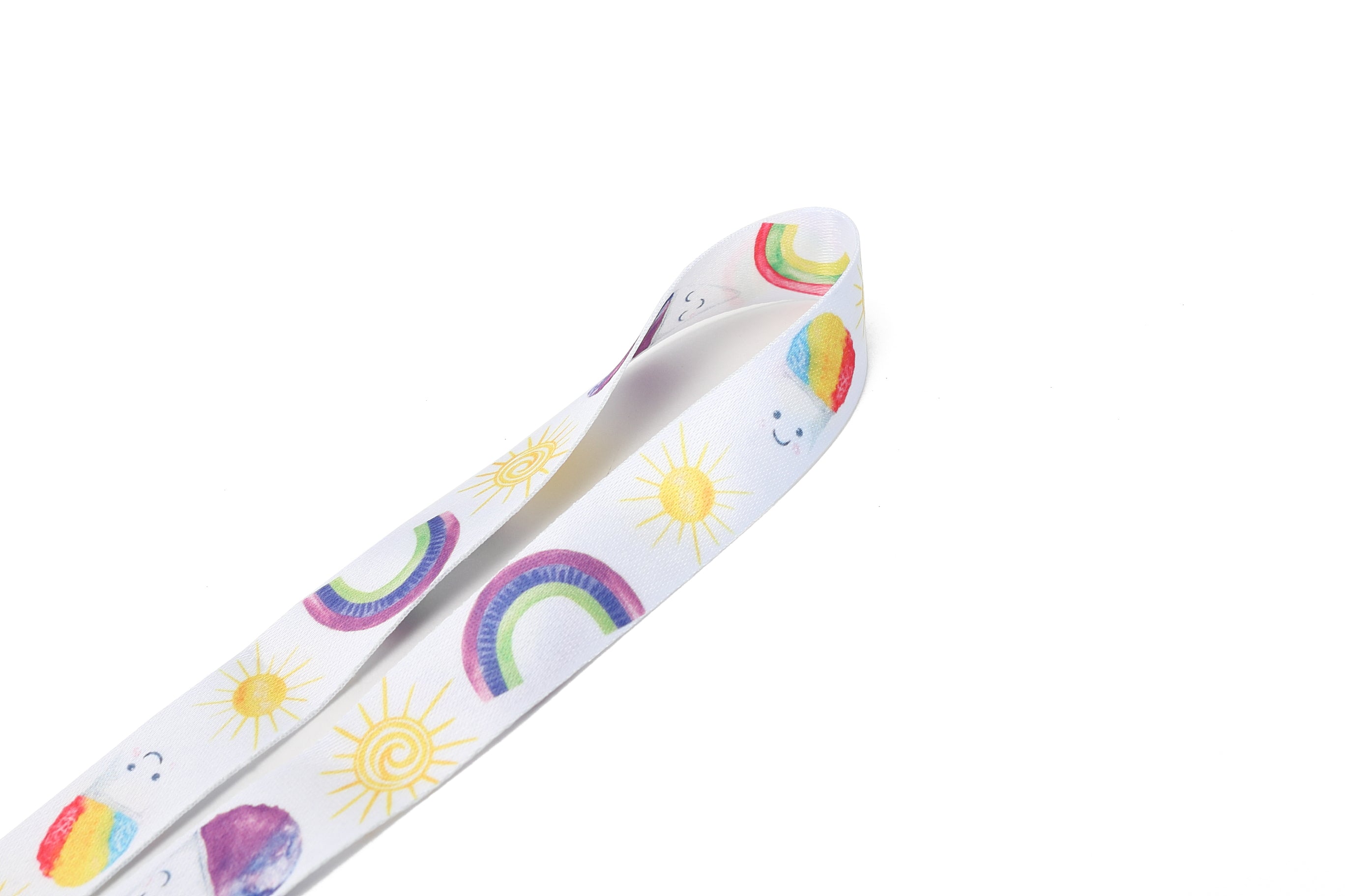 Lanyard Shave Ice White
