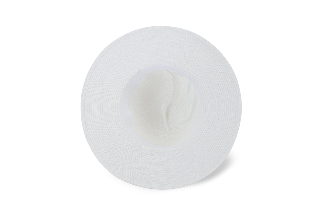 Hat Orchid White Tapa Tiare Pink Grey