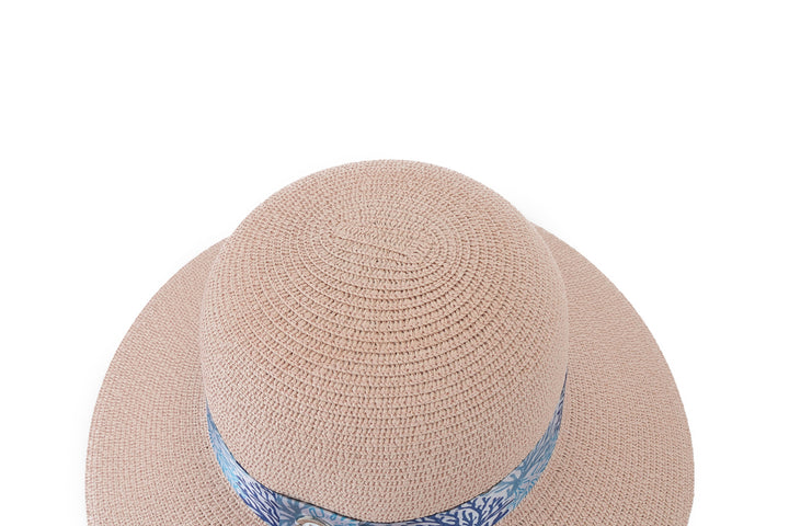 Hat Orchid Pink Coral Blue