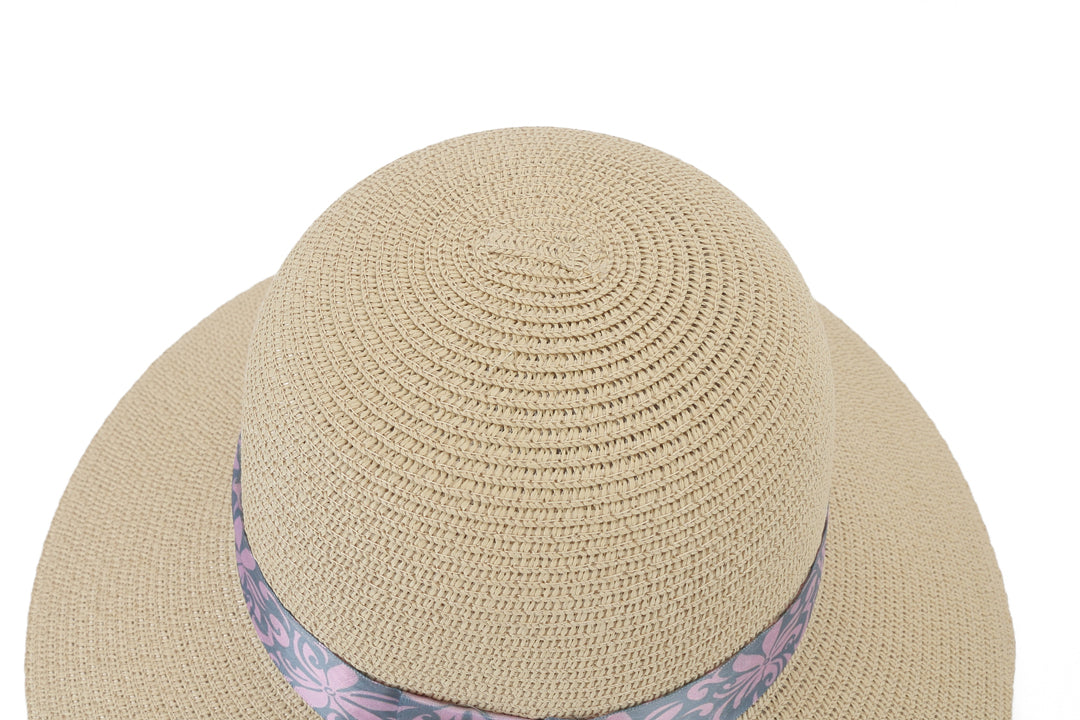 Hat Orchid Beige Tapa Tiare Pink Grey