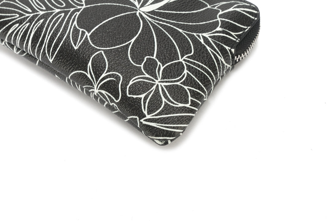 Wristlet Judy Hibiscus Lines Black