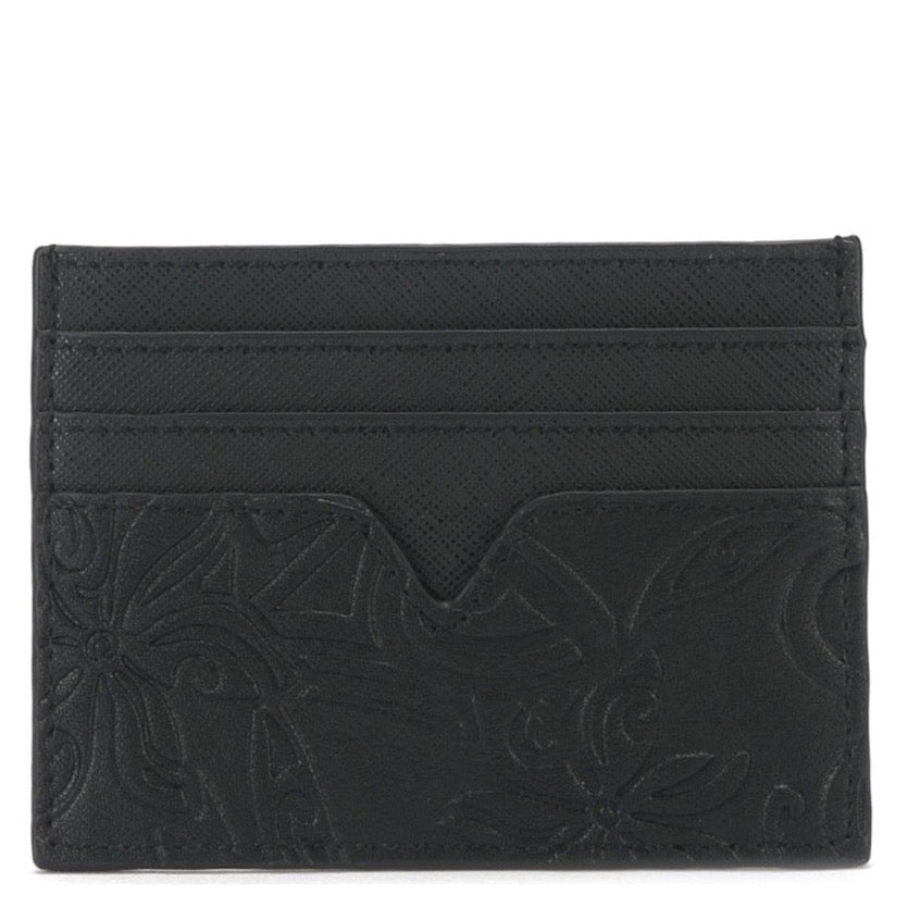 Card Case Meilany Tiare Infinity Embossed Black