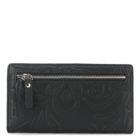 Wallet Teyla Tiare Infinity Embossed Black&nbsp;