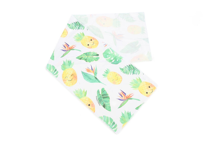 Cool Towel Pineapple Monstera White