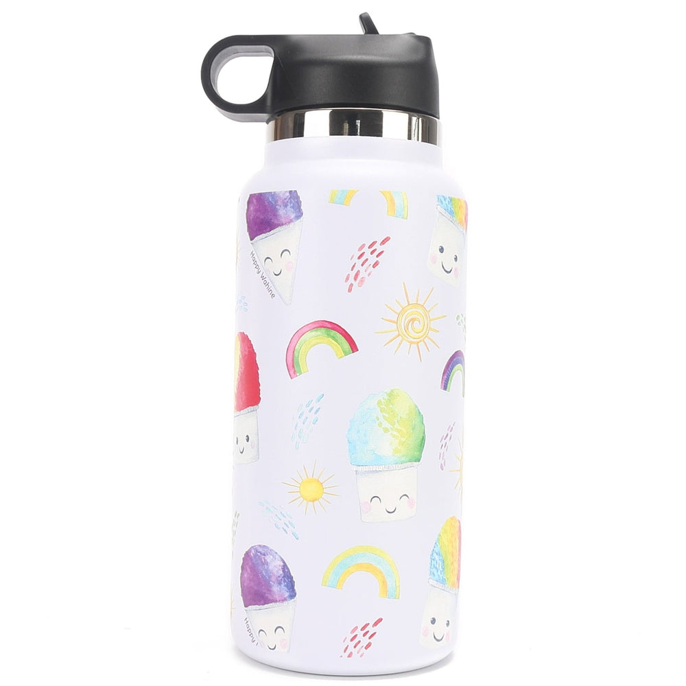 Insulated Water Bottle 40oz Craving Hawaii Grey – Happy Wahine