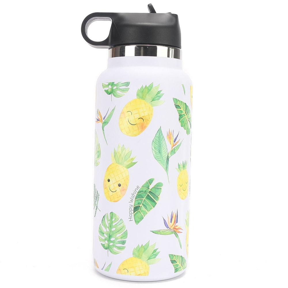 Insulated Water Bottle 40oz Craving Hawaii Grey – Happy Wahine