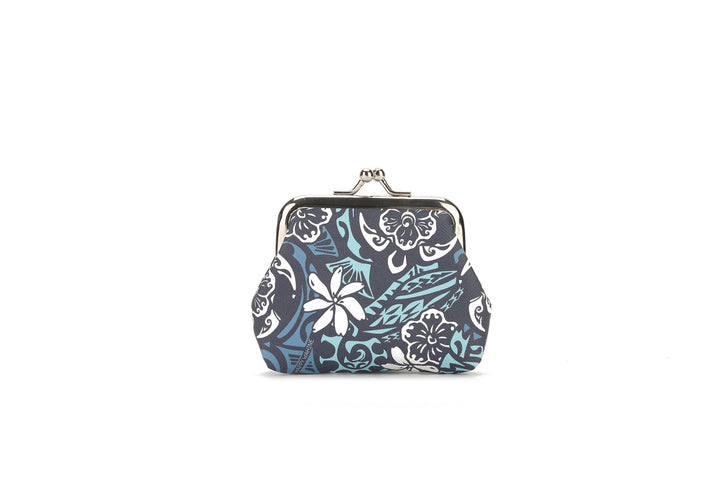 Coin Pouch Large Honu Blue