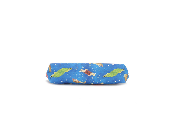 Pouch Pencil Case Local Turtles Blue