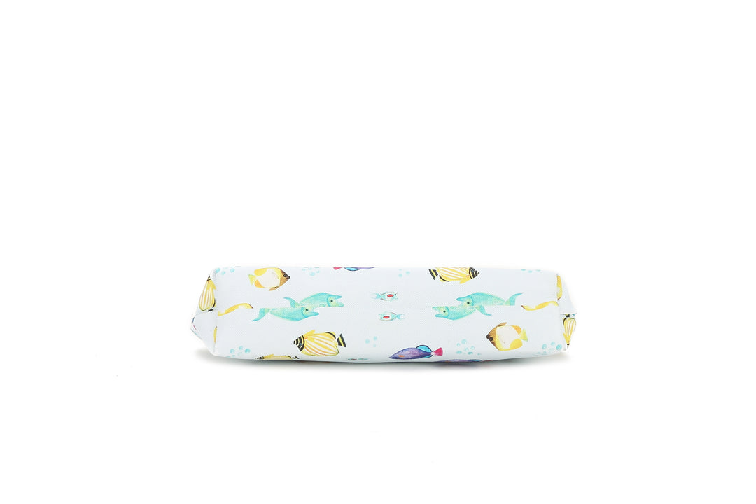 Pouch Pencil Case Fish ʻOhana Blue