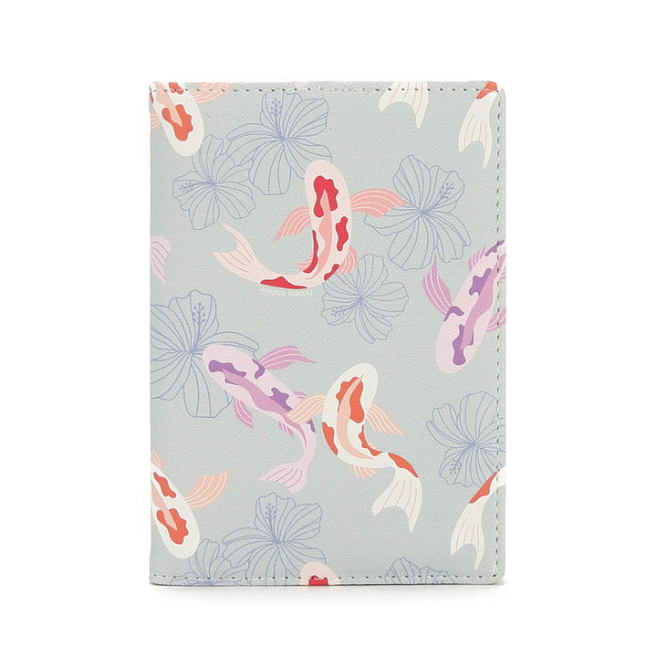 Passport Case Koi Grey