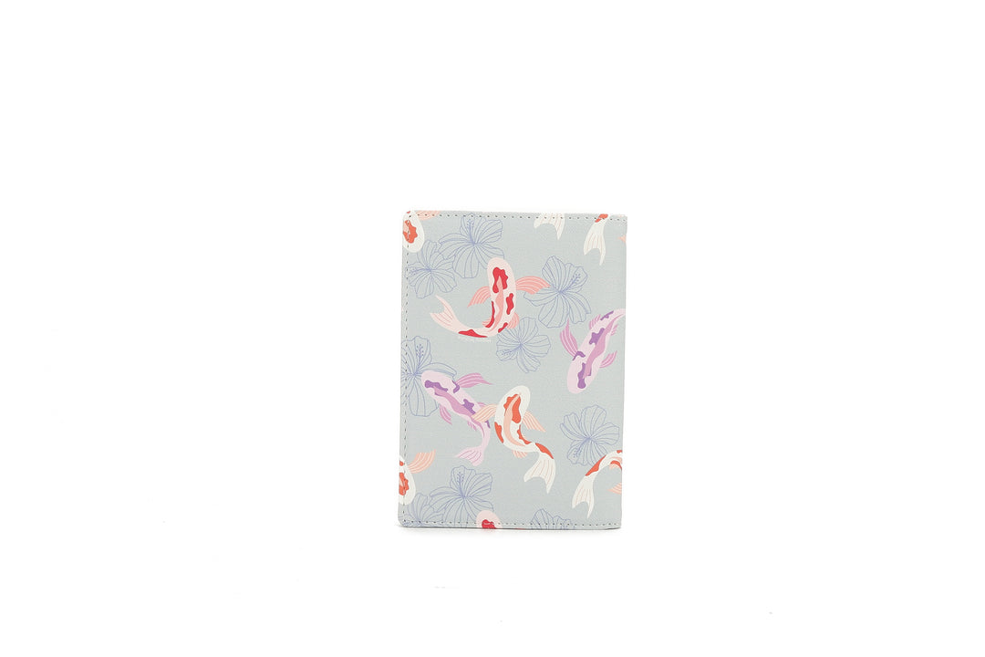 Passport Case Koi Grey