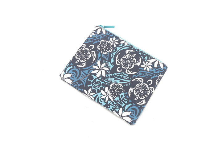 Pouch Zip Medium Honu Blue