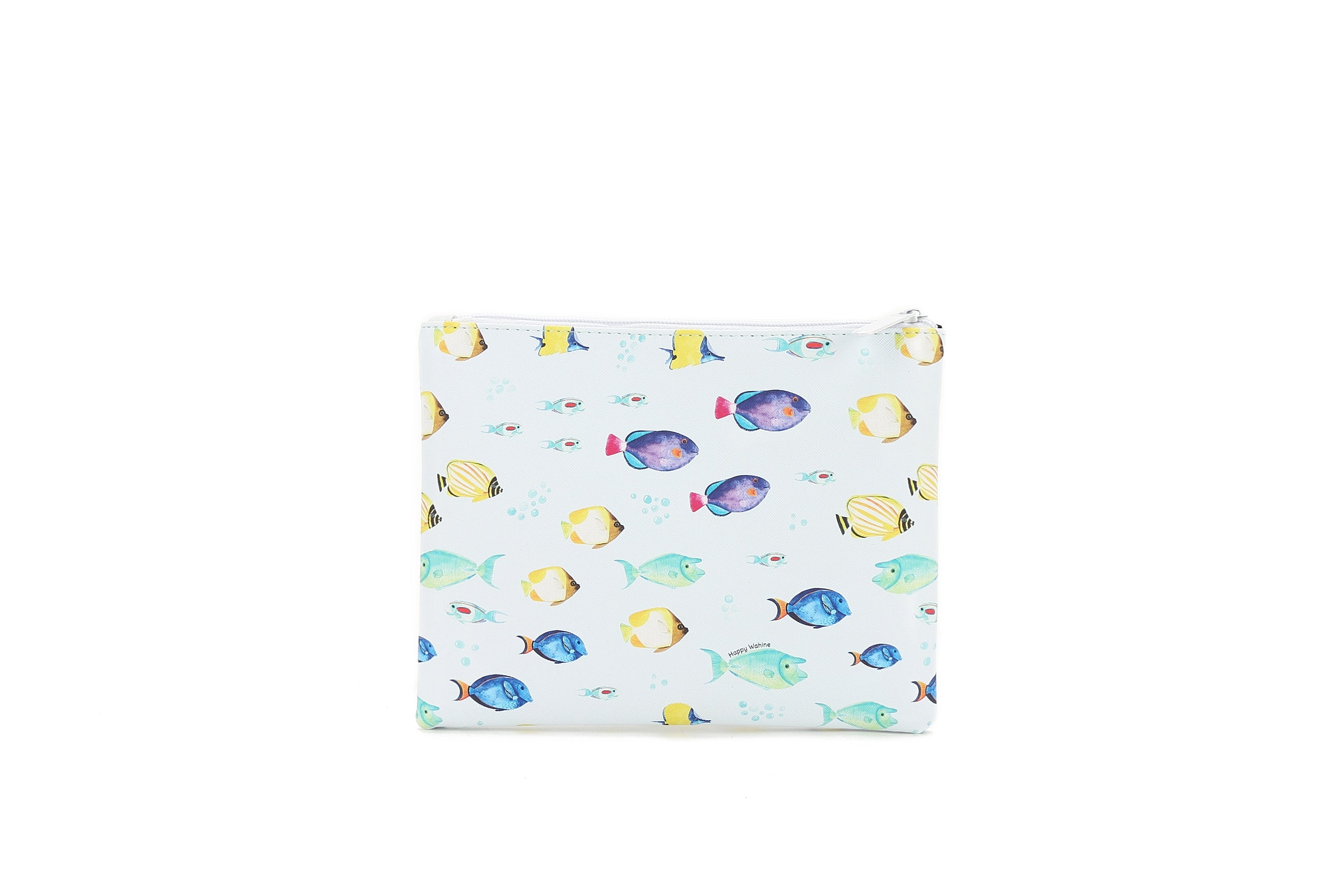 Pouch Zip Medium Fish ʻOhana Blue