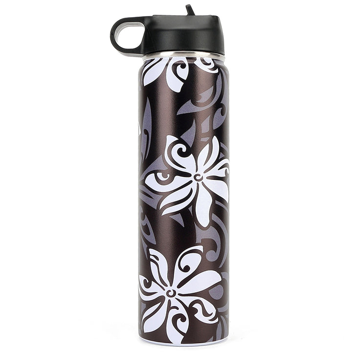 Insulated Water Bottle 24oz Tiare Infinity Black