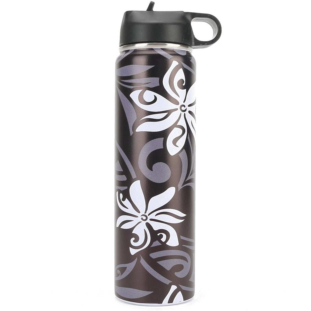 Insulated Water Bottle 24oz Tiare Infinity Black