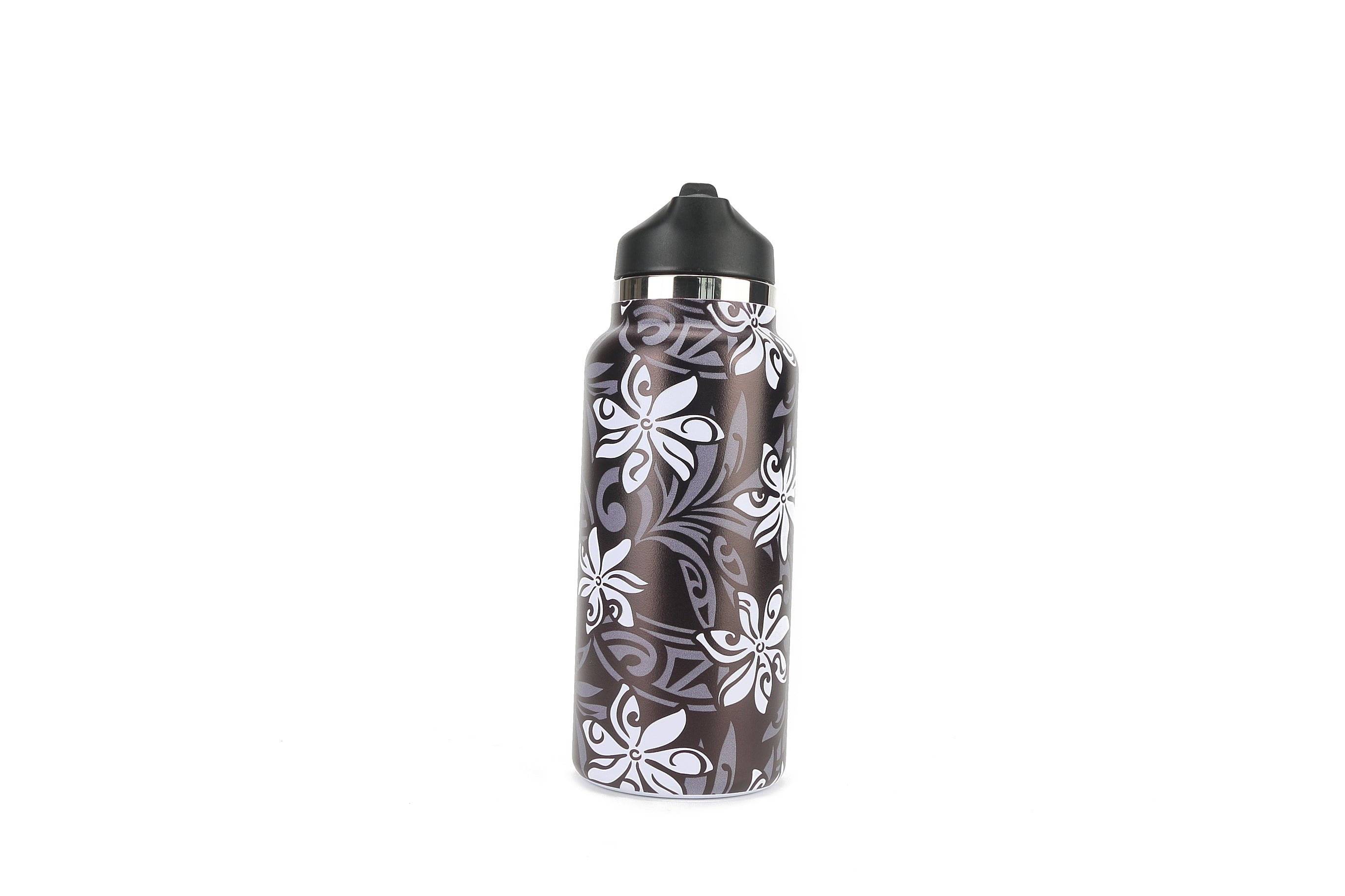 Insulated Water Bottle 32oz Tiare Infinity Black