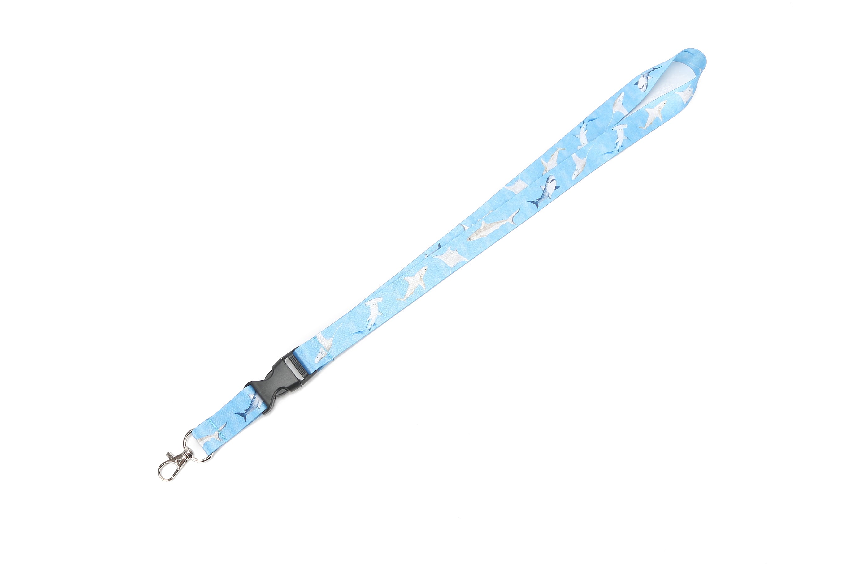 Lanyard Happy Sharks Blue