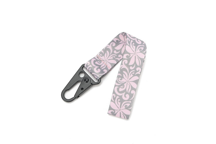 Lanyard Short Tapa Tiare Pink Grey