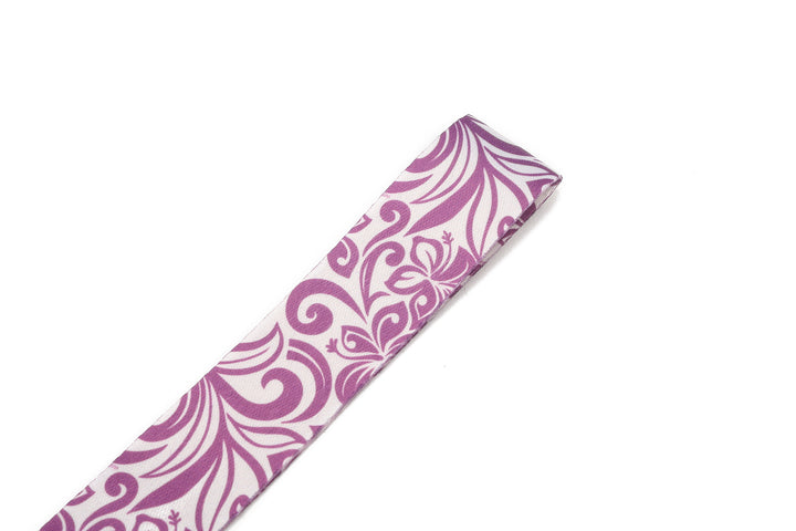 Lanyard Short Hibiscus Purple