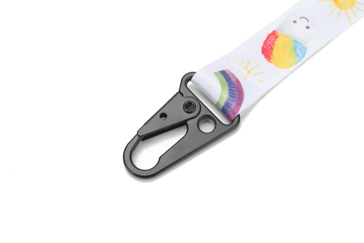 Lanyard Short Shave Ice White