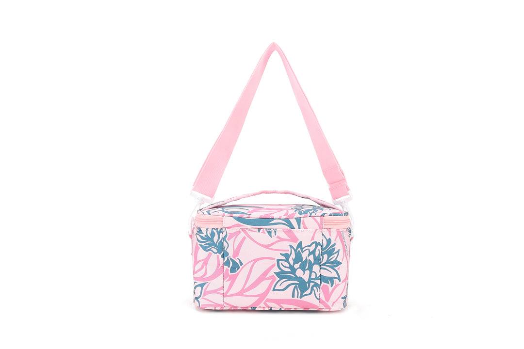 Cooler Tote Small Heliconia Pink