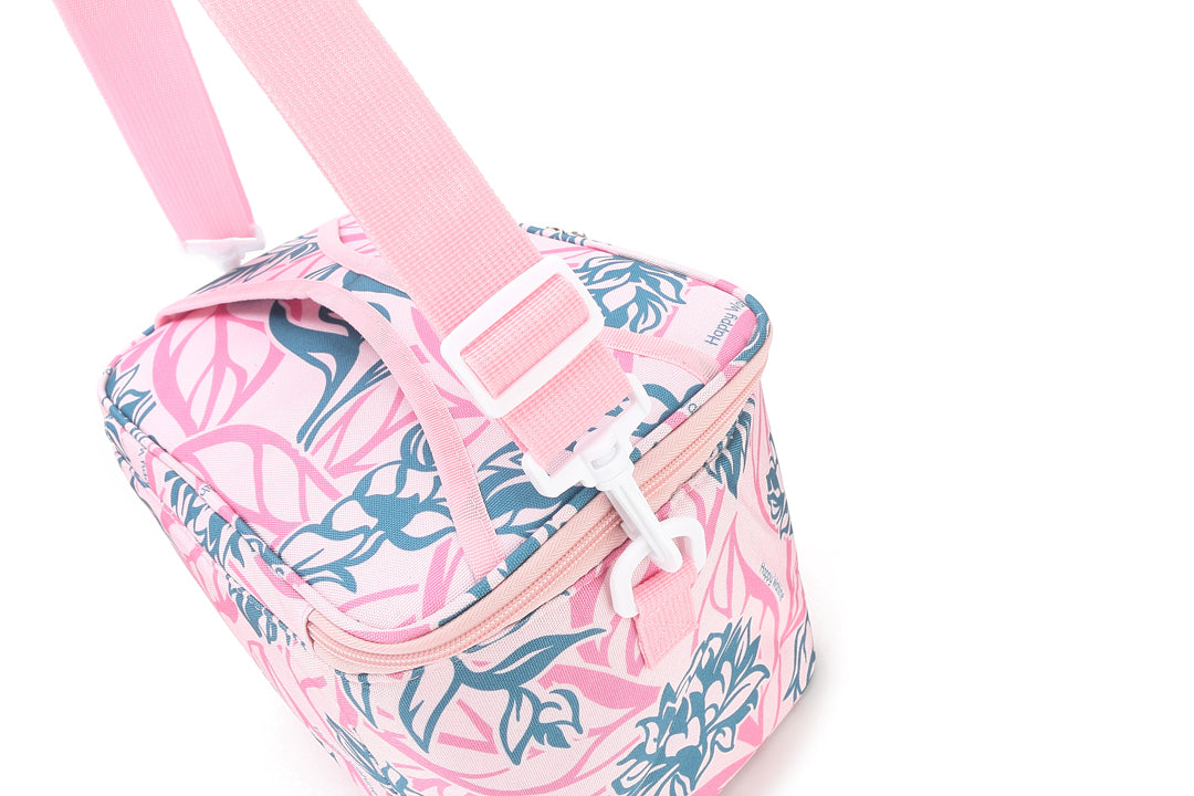 Cooler Tote Medium Heliconia Pink