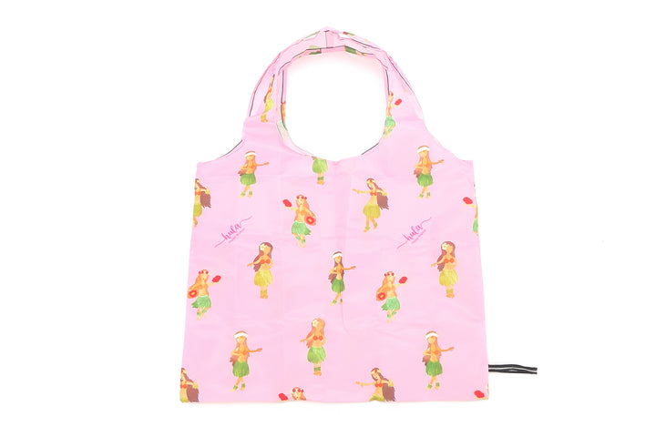 Foldable Bag Jake Hula Girl Pink
