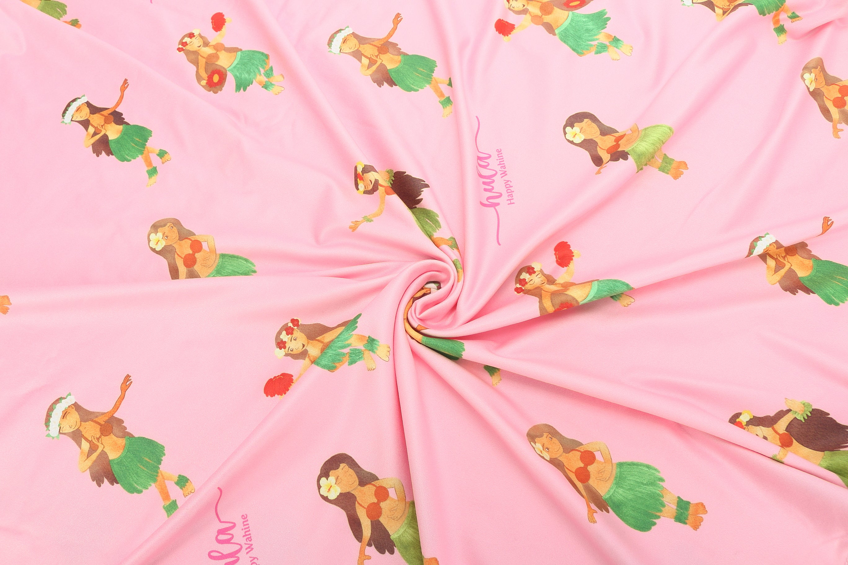 Baby Nursing Carseat Cover Hula Girl Pink
