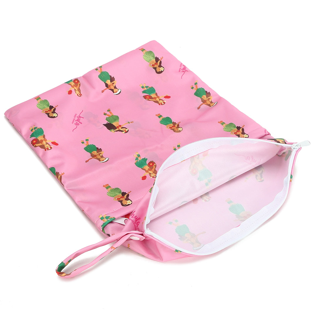 Wet Bag Hula Girl Pink
