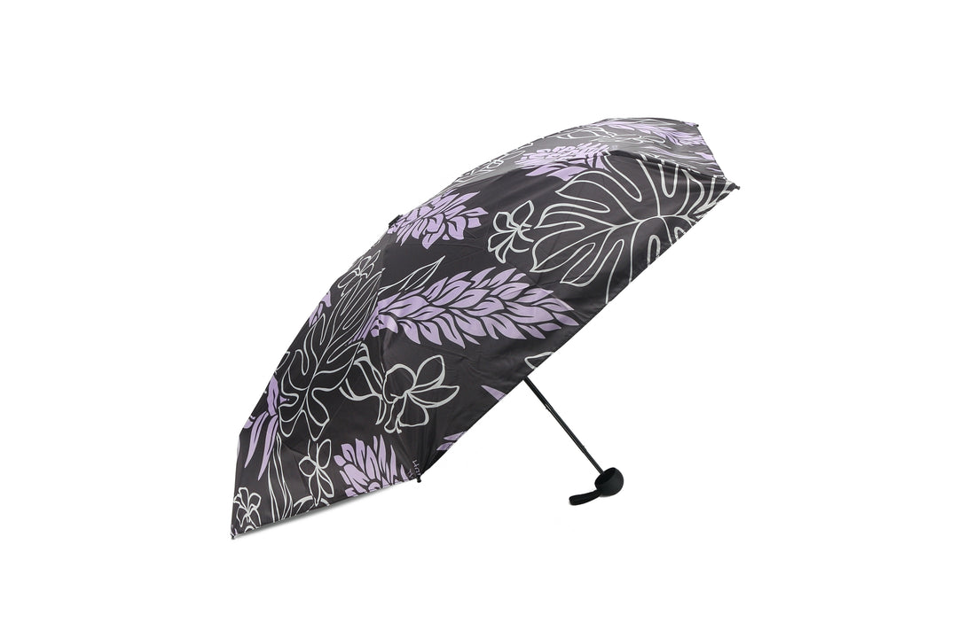 Umbrella Ultra Compact Ginger Black w/ UV Protection