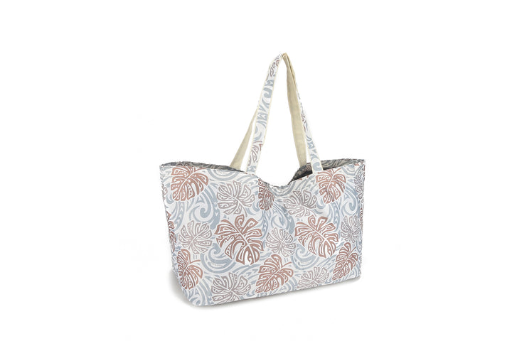 Carry-All Tote Monstera Grey