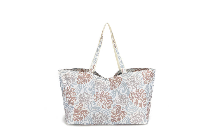 Carry-All Tote Monstera Grey