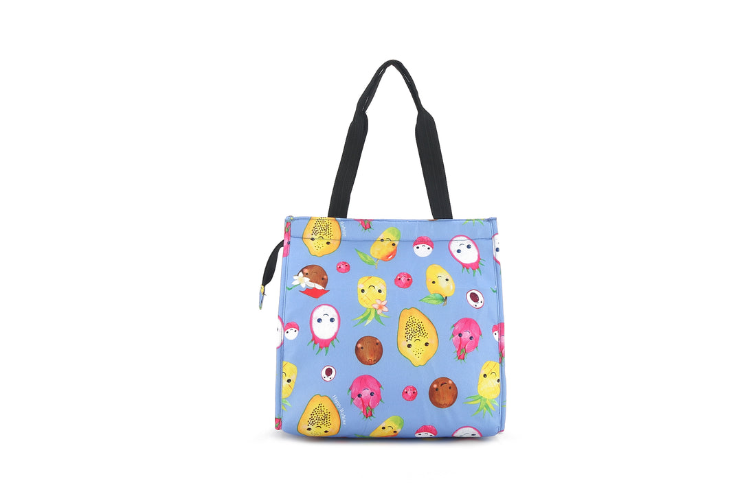 Insulated Lunch Tote Small Fruits Hawai'i Lavendar