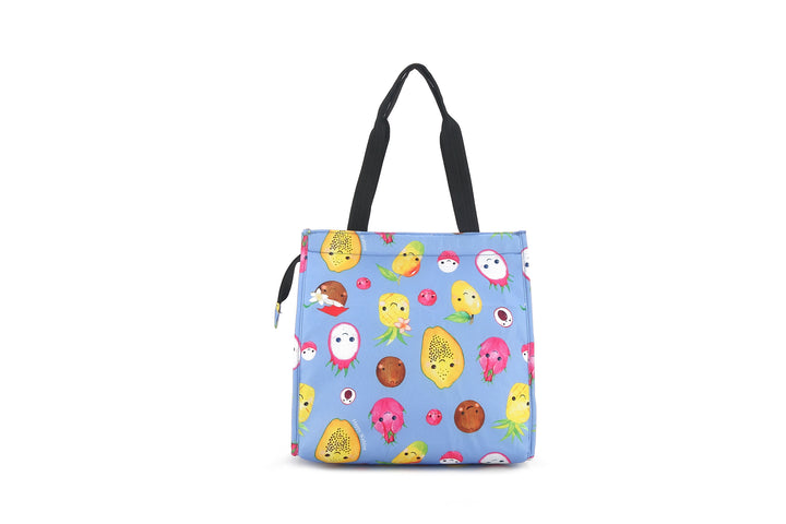 Insulated Lunch Tote Small Fruits Hawai'i Lavendar