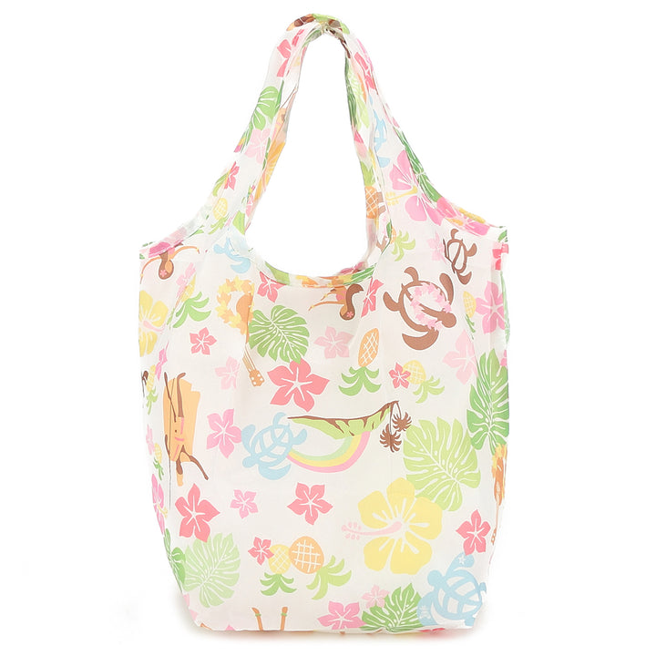 Foldable Bag Joy Turtle White