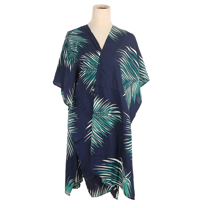 Coverup Nikki Belt Palm Leaf Black